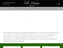 Tablet Screenshot of faithcolumbus.com